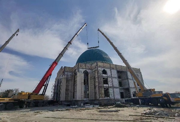 Mosque Dome Hoisting Project